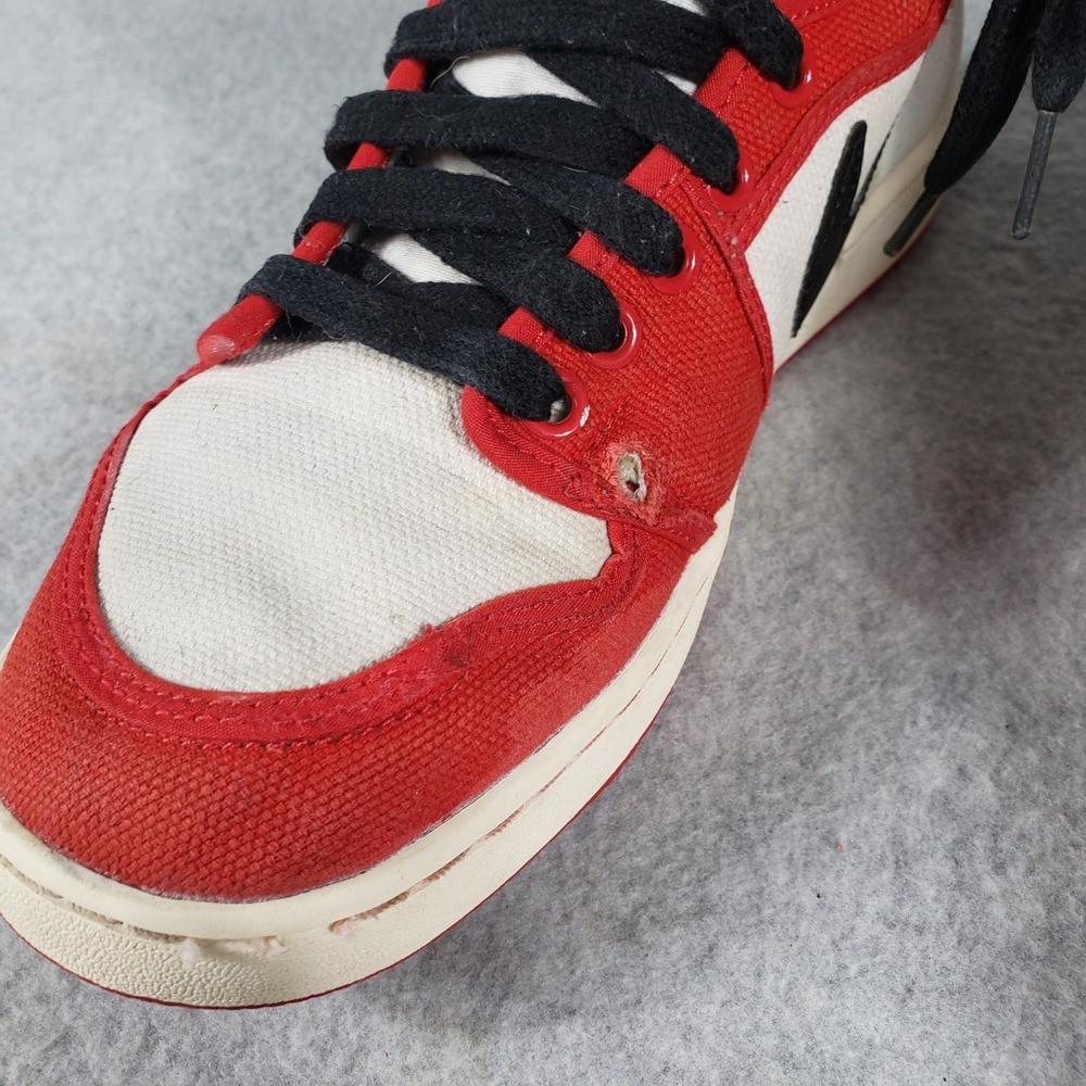 Nike Air Jordan 1 High OG Retro SE Canvas Red White Black Men's Shoe Size 8.5 - Picture 15 of 15